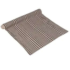 Løper - KARIN - SVART - 40 X 140 CM - www.frokenfraken.se