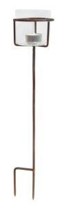Lysstake på pinne - Med glass - 55 cm - www.frokenfraken.se