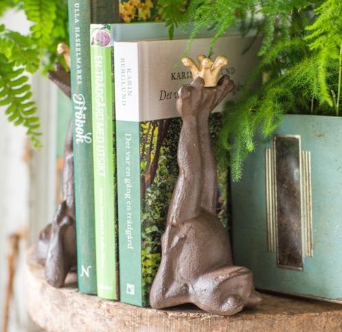 Groda med krone - Dekorasjon - 21 cm - www.frokenfraken.se