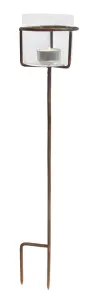 Lysstake på pinne - Med glass - 55 cm - www.frokenfraken.se