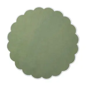 Bordbrikke - Tallerkenbrikke - Grønn - Ø36 cm - www.frokenfraken.se