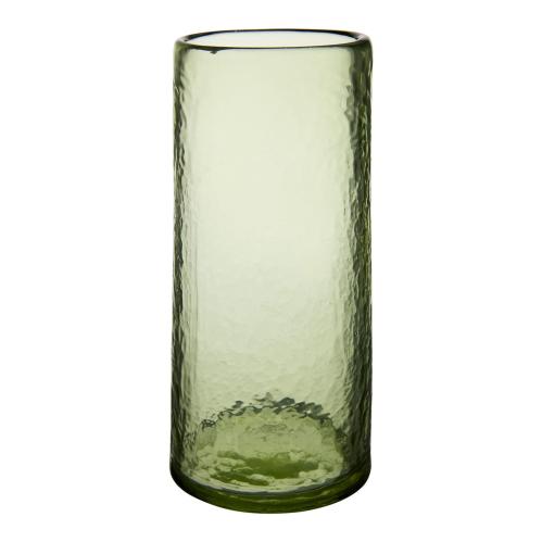 Drinker Glass - Disa Hammered - Green - Ø6 x 15 cm - www.frokenfraken.se