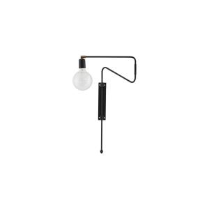 Vegglampe - Swing - Svart - 35 cm - www.frokenfraken.se