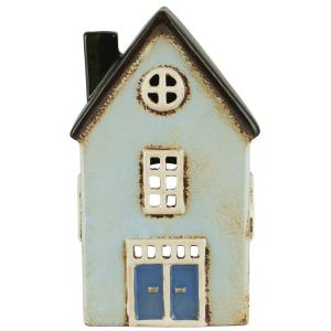 Lyslykt - Hus - Nyhavn - Mint - 19 cm - www.frokenfraken.se