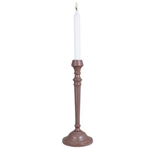 Lysstake Hedda Rosa Medium - Ø 11 x 30 cm - www.frokenfraken.se
