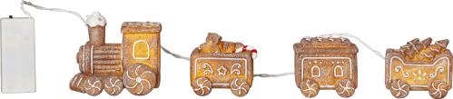 Lyslenke - Jul - Gingerville - 9 cm - www.frokenfraken.se