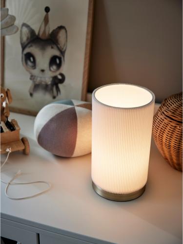 Dora - Bordlampe - Hvit - Ø14 x 25 cm - www.frokenfraken.se