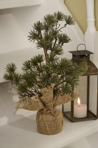 Lerketre i jutekrukke - 34 cm - www.frokenfraken.se
