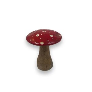 Fluesopp – Tre – Rød – 7 x 6 cm - www.frokenfraken.se