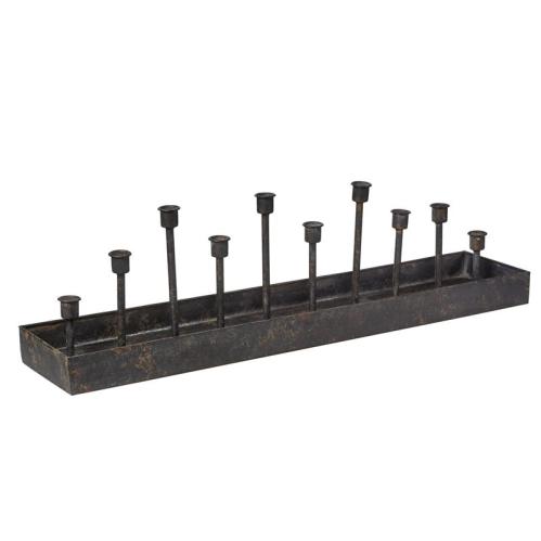 Lysstake - Bordlysstake - 10 lys i eske - 72 x 16 x 21 cm - www.frokenfraken.se