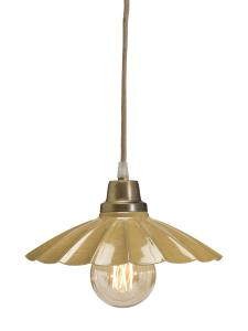Vinduslampe - Ester - Gul - 24 cm - www.frokenfraken.se
