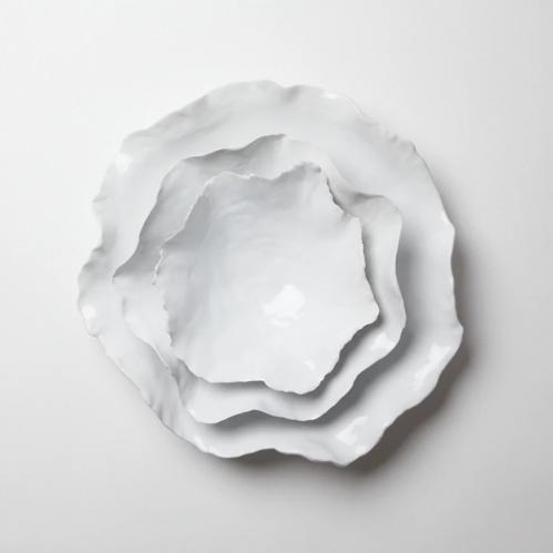 Fat/Skål - Claire - Vit - Ø41 x 7,5 cm - www.frokenfraken.se
