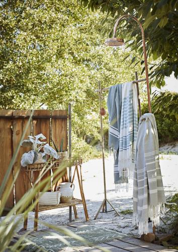 Vase med håndtak - Hvit - 18 x 22 cm - www.frokenfraken.se