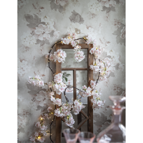 Lyslenke - Kirsebærblomster - Innendørs - 180 cm - www.frokenfraken.se