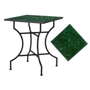 Trädgårdsbord - Grønn Mosaikk - Jern - 60 x 60 x 72 cm - www.frokenfraken.se