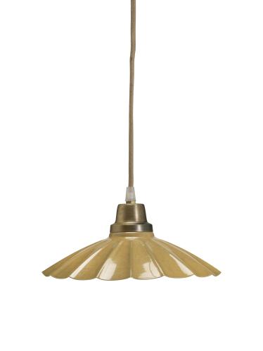 Vinduslampe - Ester - Gul - 24 cm - www.frokenfraken.se