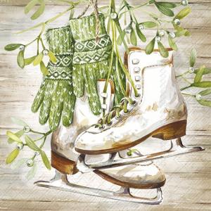 Servietter - Ready To Ice Skate - 20 st/33 x 33 cm - www.frokenfraken.se