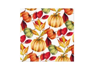 Serviett – Pumpkin Pattern – 33 x 33 cm - www.frokenfraken.se