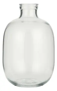 Glasvase - Glassflaske - Ø19 x 29 cm - www.frokenfraken.se