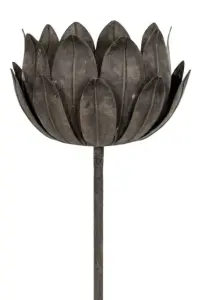 Marsjallholder Blomst - på pinne - 24 x 24 x 95 cm - www.frokenfraken.se