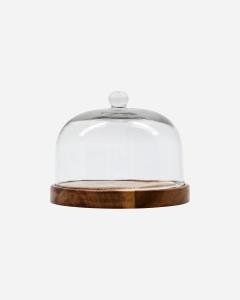 Ostklokke - Glass & Tre - 10 x 13 cm - www.frokenfraken.se