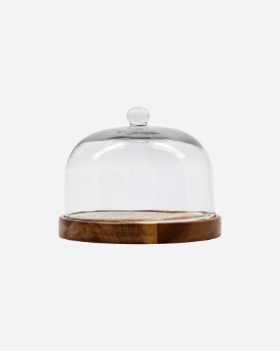 Ostklokke - Glass & Tre - 10 x 13 cm - www.frokenfraken.se