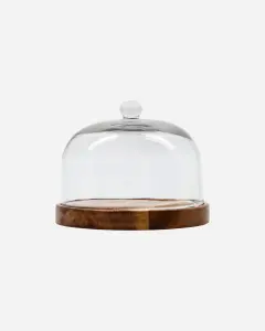 Ostklokke - Glass & Tre - 10 x 13 cm - www.frokenfraken.se