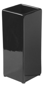 Vase svart - 15 cm - www.frokenfraken.se