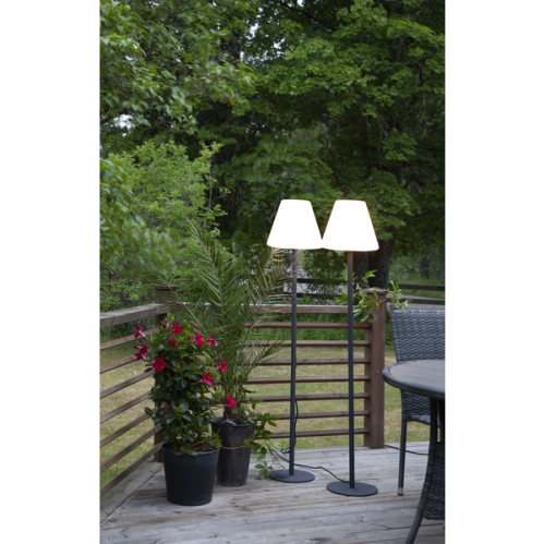 Bordslampe - Utendørs - Hvit - 60 cm - www.frokenfraken.se