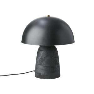 Bordslampe - Svart med treben - Ø31 x 38 cm - www.frokenfraken.se