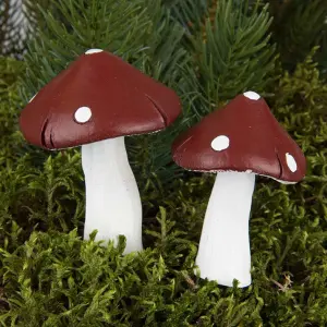 Fluesopp på pinne - 6-7 cm - www.frokenfraken.se