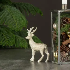 Hjort - Champagneskimmer - 15 cm - 1 stk - www.frokenfraken.se