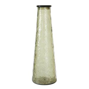 Karaff/Flaske - Plast - Riflet - Grønn - 30 cm - www.frokenfraken.se