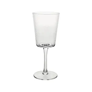 Vinglass - Disa Hamrad - Klarglass - Ø7 x 17 cm - www.frokenfraken.se