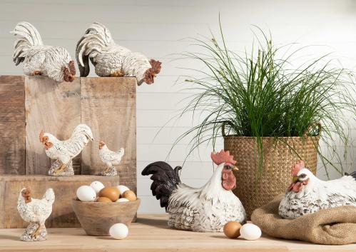 Egg - Hønseegg - Dekorasjon - Hvit - www.frokenfraken.se