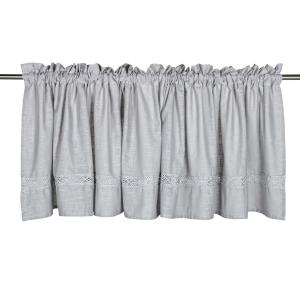 Gardinskappe - Blonder - Grå - 50 X 250 cm - www.frokenfraken.se