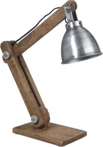 Ashby Bordlampe - Blek Sølv 50cm - www.frokenfraken.se