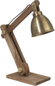 Ashby Bordlampe - Blek Gull 50cm - www.frokenfraken.se