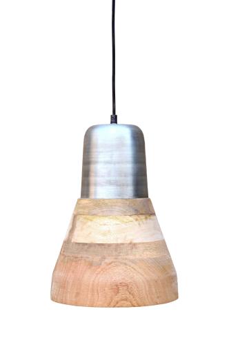 Burton Taklampe - Natur/Sølv 26cm - www.frokenfraken.se