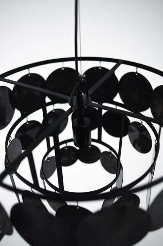 Taklampe – Lennon – Svart – Ø50 x 30 cm - www.frokenfraken.se