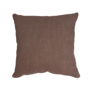 Putetrekk - Lin - Brun - 45 x 45 cm - www.frokenfraken.se