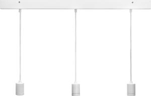 Line 3 taklampe - Rektangulær, hvit 80cm - www.frokenfraken.se