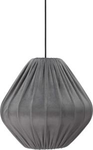 Malou Takskjerm - Sammet Grå 40cm - www.frokenfraken.se