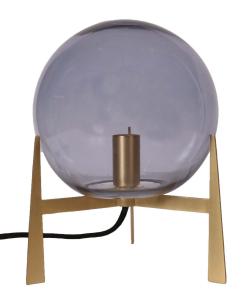 Milla Bordslampe - Gull/Røykfarget 28cm - www.frokenfraken.se