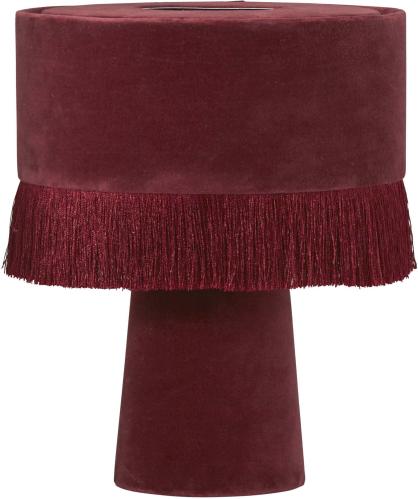 Alexis Bordlampe - Vinrød 31cm - www.frokenfraken.se