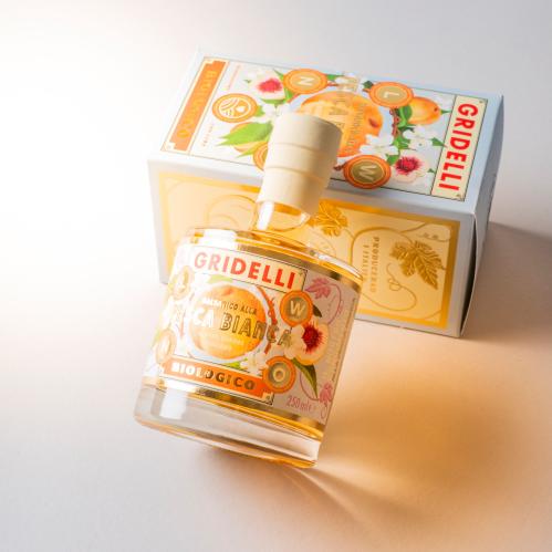 Økologisk Balsamico - Alla Pesca Bianca - 250ml - www.frokenfraken.se