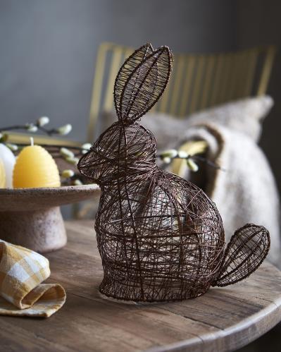 Fat på fot M - Brun - Ø41 x 13 cm - www.frokenfraken.se