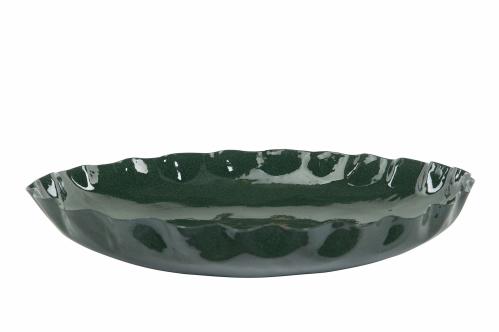 Fett Plisse Emalje Callow - Ø45 x 7 cm - www.frokenfraken.se