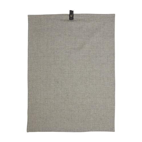 Kjøkkenhåndkle - Rasmus - Hvit/Grå - 50 x 70 cm - www.frokenfraken.se