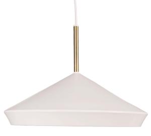 Geometri Taklampe - Hvit/gull 45cm - www.frokenfraken.se